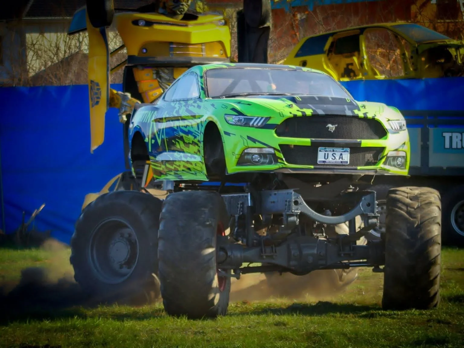 Mustang Drift monster truck